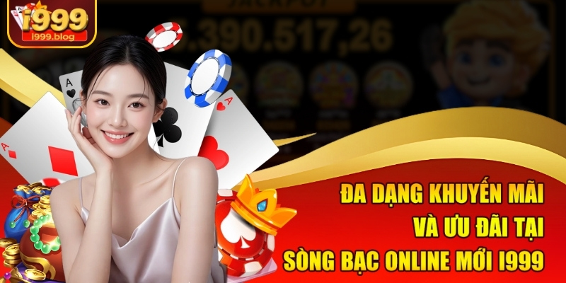 Review Sòng Bài Online Mới - Sòng Bài Đẳng Cấp i999 3 Đa dạng khuyến mãi và ưu đãi tại sòng bạc online mới i999