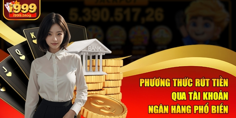 Hướng Dẫn Rút Tiền Casino Tại i999 Nhanh Chóng Cho Người Mới 2 Phương thức rút tiền qua tài khoản ngân hàng phổ biến